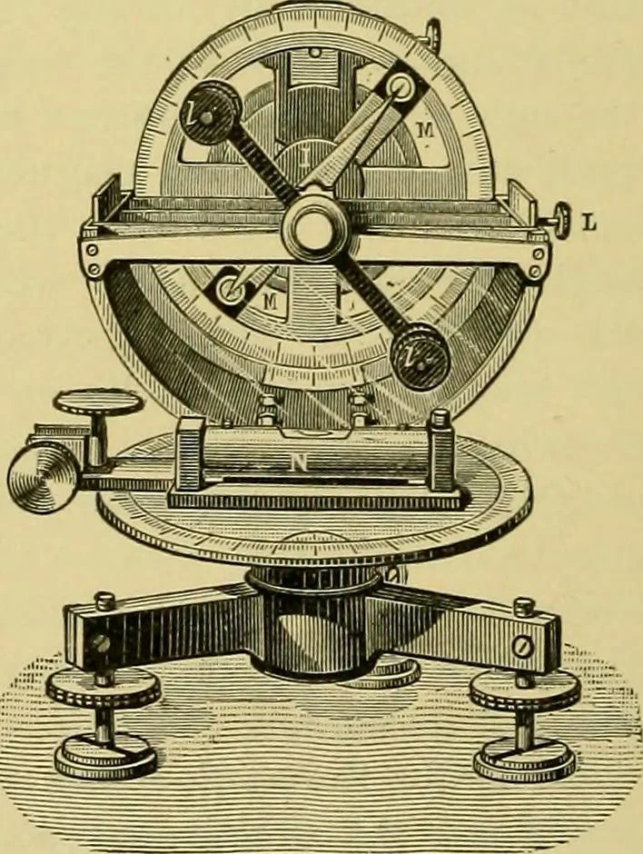 An illustration from Elementary treatise on electricity and magnetism :, 1905, leaf 332
