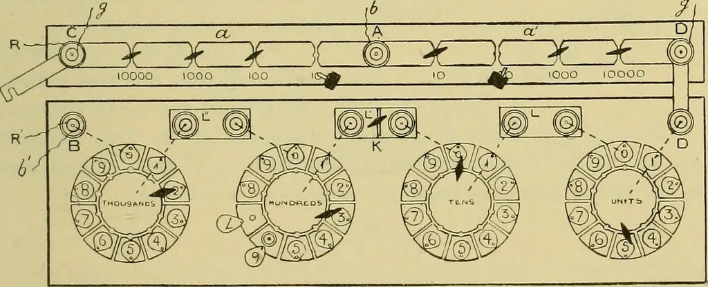 An illustration from Elementary treatise on electricity and magnetism :, 1905, leaf 477