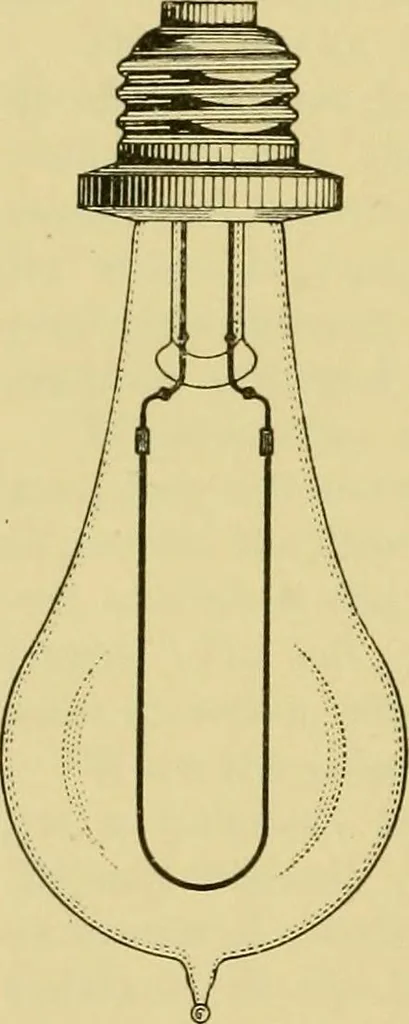 An illustration from Elementary treatise on electricity and magnetism :, 1905, leaf 538