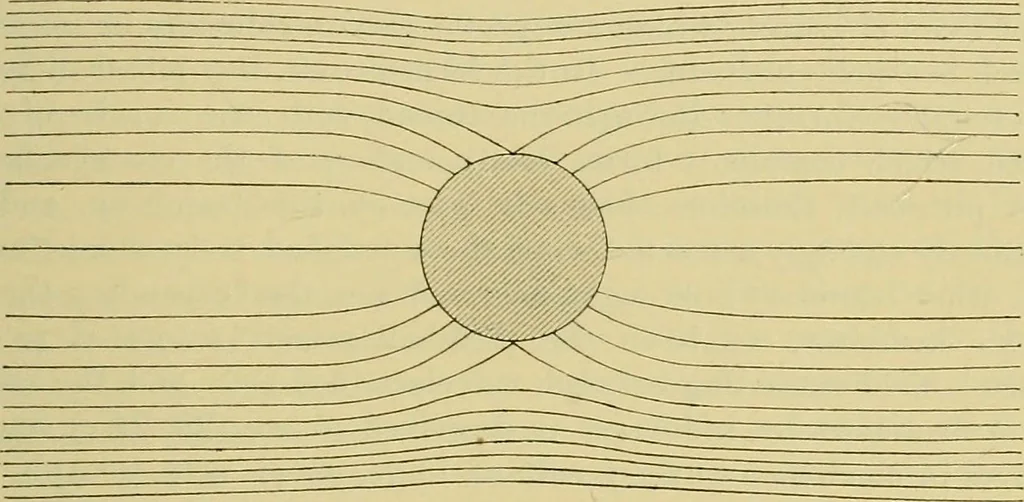 An illustration from Elementary treatise on electricity and magnetism :, 1905, leaf 61