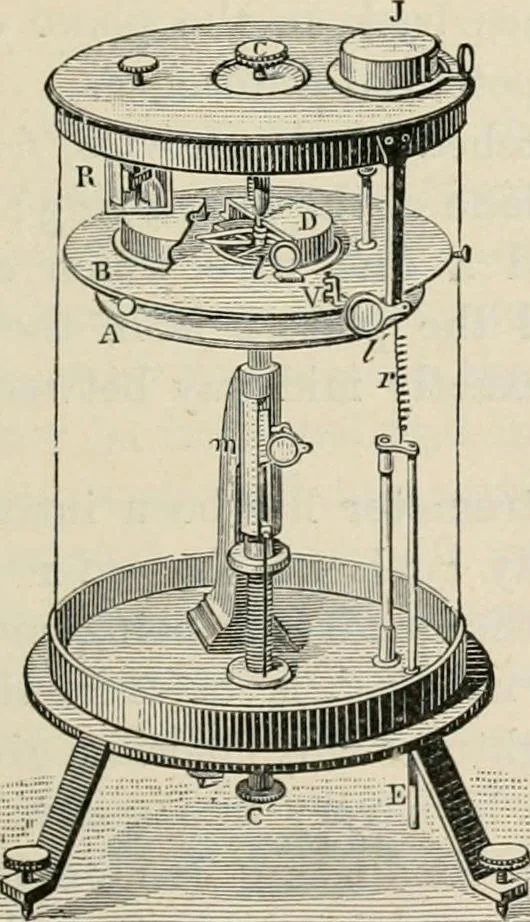 An illustration from Elementary treatise on electricity and magnetism : founded on Joubert's "Traité élémentaire d'électricité", 1909, leaf 152