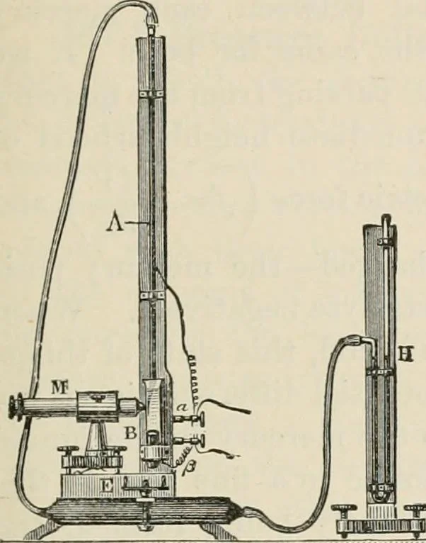 An illustration from Elementary treatise on electricity and magnetism : founded on Joubert's "Traité élémentaire d'électricité", 1909, leaf 278