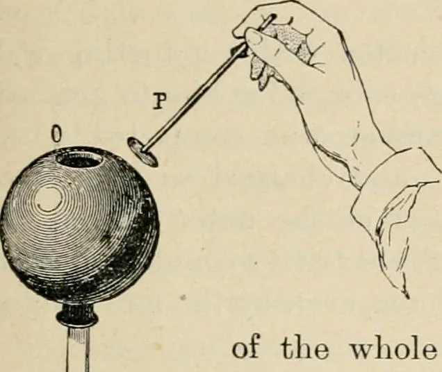 An illustration from Elementary treatise on electricity and magnetism : founded on Joubert's "Traité élémentaire d'électricité", 1909, leaf 36