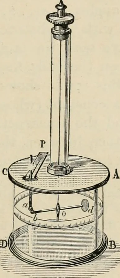 An illustration from Elementary treatise on electricity and magnetism : founded on Joubert's "Traité élémentaire d'électricité", 1909, leaf 40