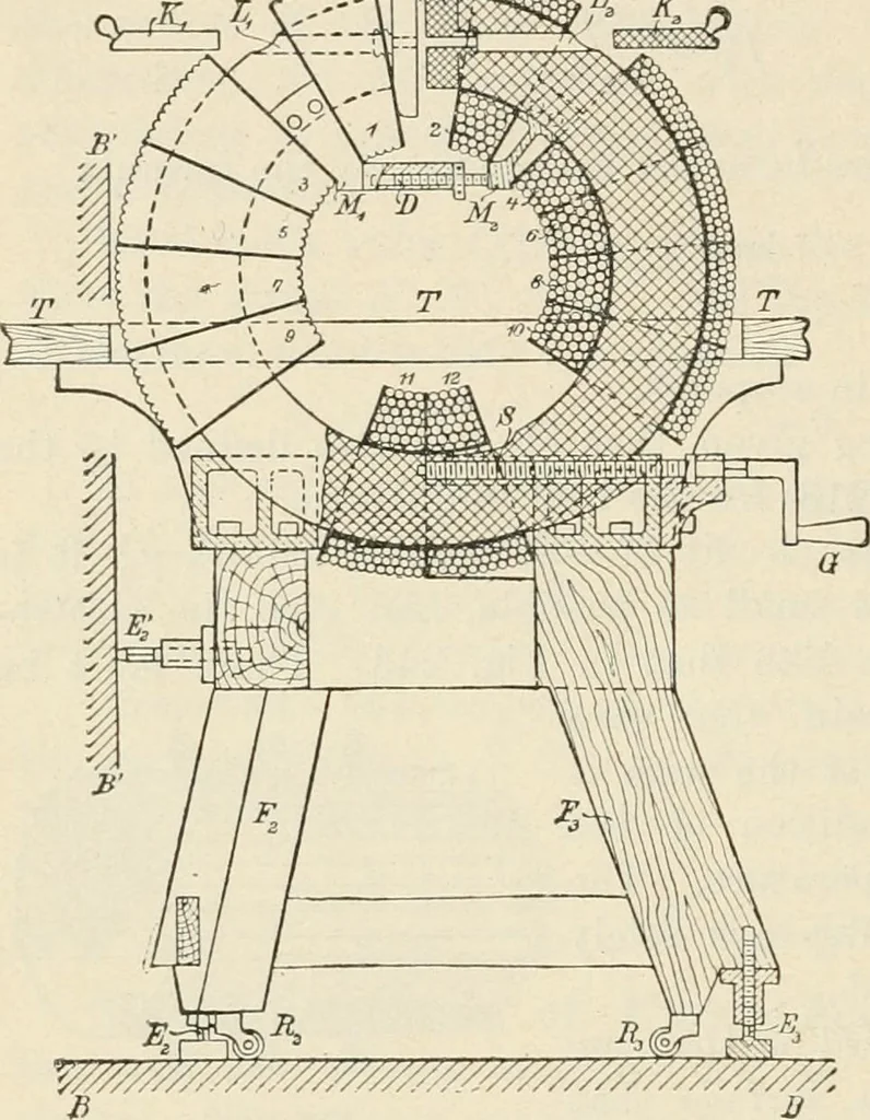 An illustration from Elementary treatise on electricity and magnetism : founded on Joubert's "Traité élémentaire d'électricité", 1909, leaf 409