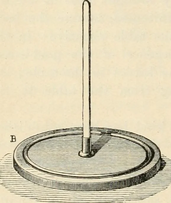 An illustration from Elementary treatise on electricity and magnetism : founded on Joubert's "Traité élémentaire d'électricité", 1909, leaf 63