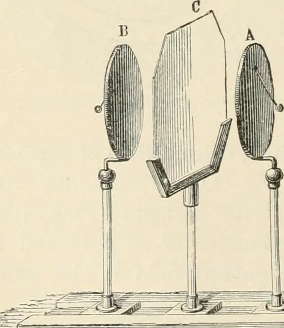 An illustration from Elementary treatise on electricity and magnetism : founded on Joubert's "Traité élémentaire d'électricité", 1909, leaf 99