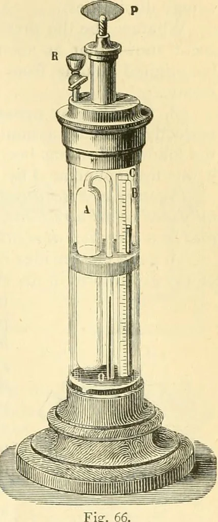 An illustration from Elementary treatise on physics experimental and applied for the use of colleges and schools, 1890, leaf 105