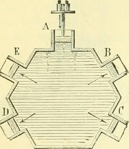An illustration from Elementary treatise on physics experimental and applied for the use of colleges and schools, 1890, leaf 106