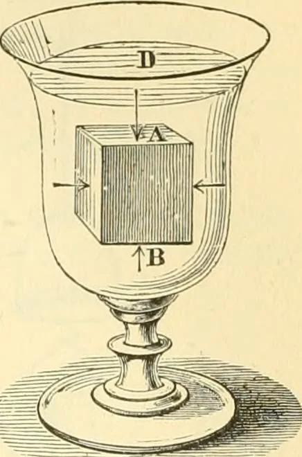 An illustration from Elementary treatise on physics experimental and applied for the use of colleges and schools, 1890, leaf 119