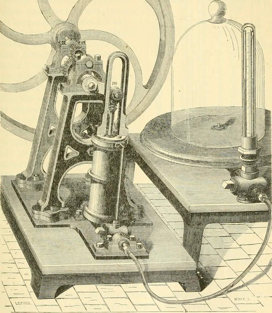 An illustration from Elementary treatise on physics experimental and applied for the use of colleges and schools, 1890, leaf 201