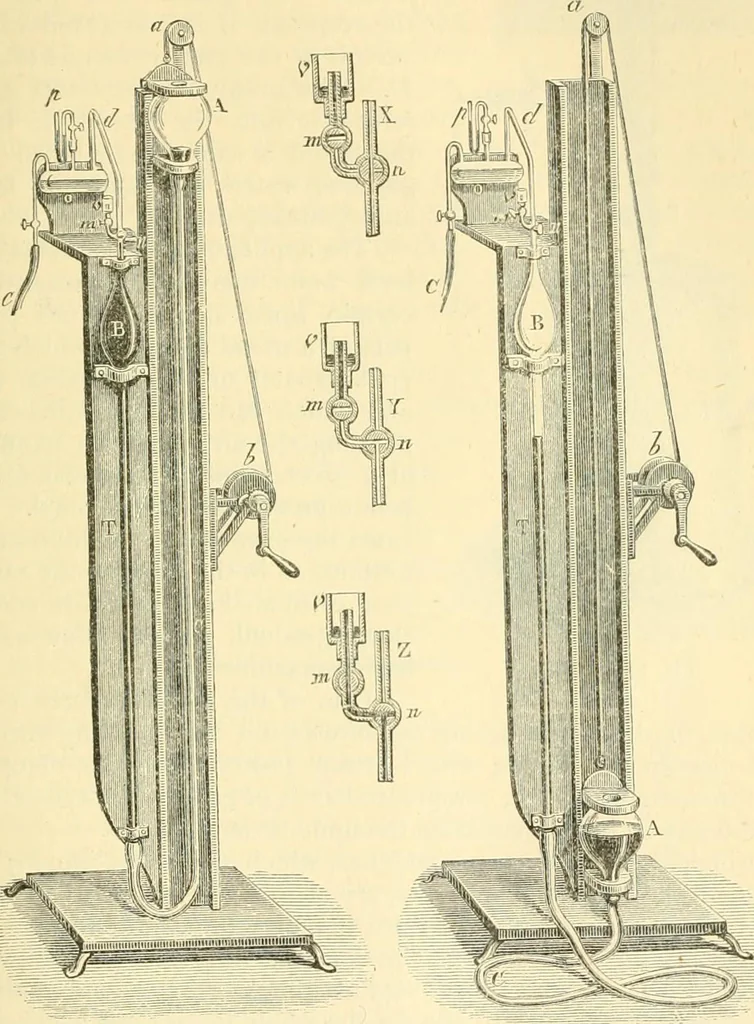An illustration from Elementary treatise on physics experimental and applied for the use of colleges and schools, 1890, leaf 207
