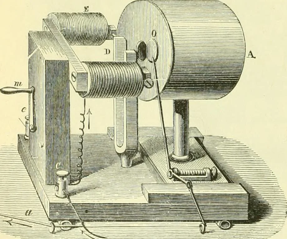 An illustration from Elementary treatise on physics experimental and applied for the use of colleges and schools, 1890, leaf 252