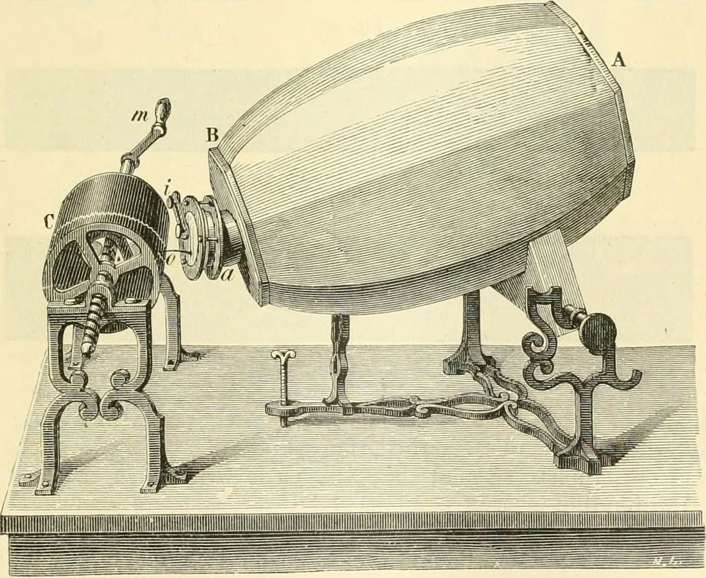 An illustration from Elementary treatise on physics experimental and applied for the use of colleges and schools, 1890, leaf 281