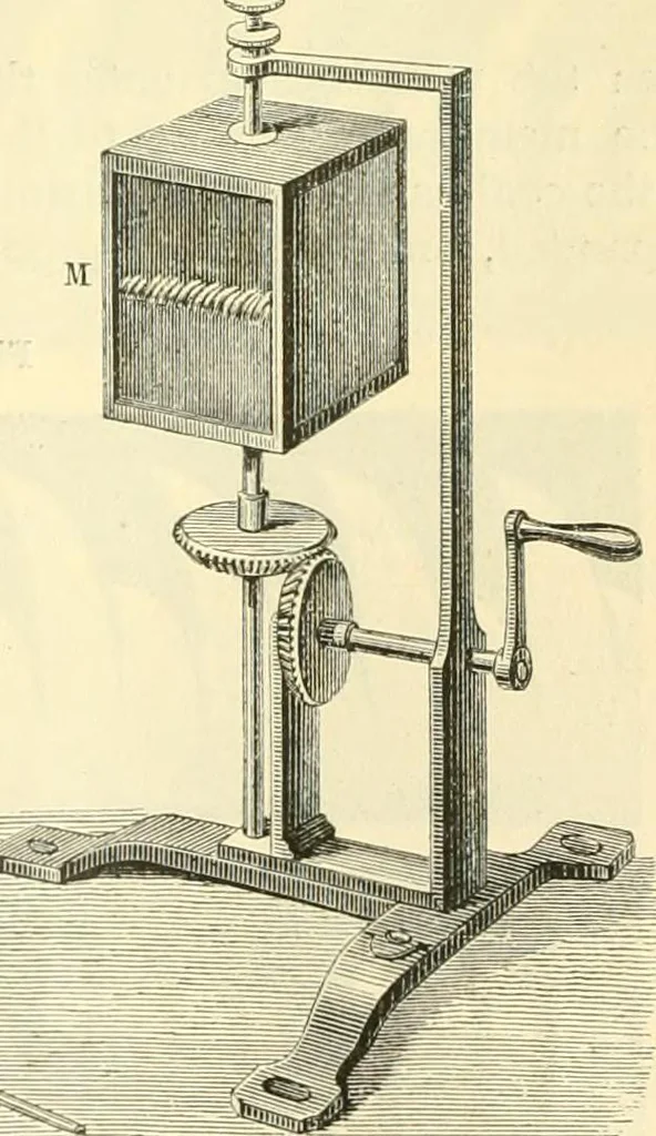An illustration from Elementary treatise on physics experimental and applied for the use of colleges and schools, 1890, leaf 283