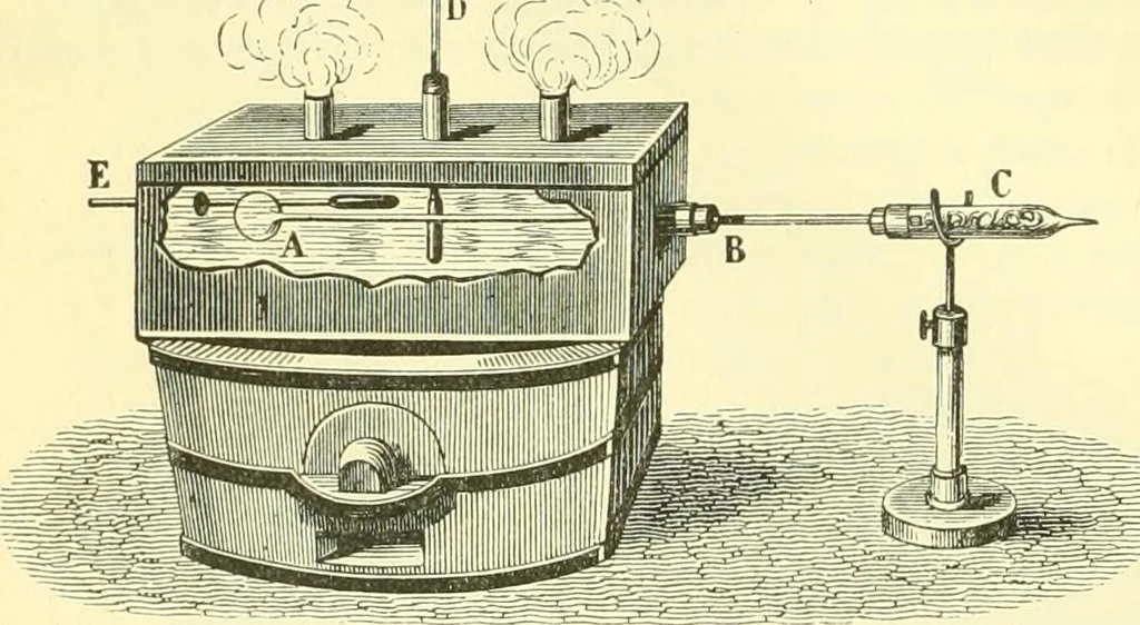 An illustration from Elementary treatise on physics experimental and applied for the use of colleges and schools, 1890, leaf 320