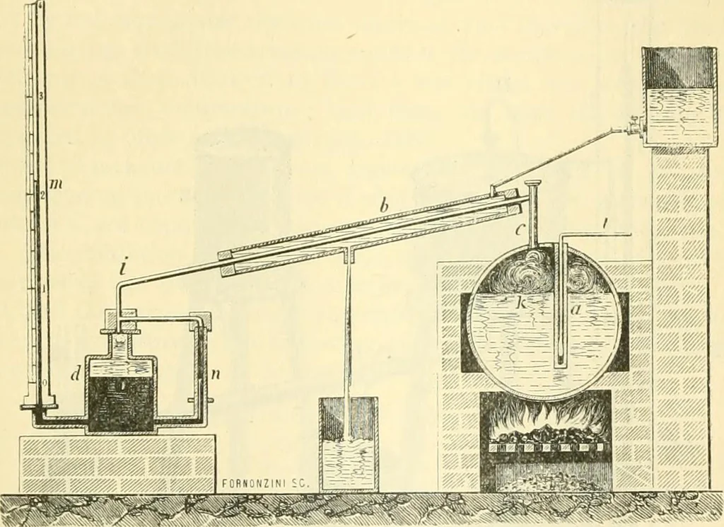 An illustration from Elementary treatise on physics experimental and applied for the use of colleges and schools, 1890, leaf 345