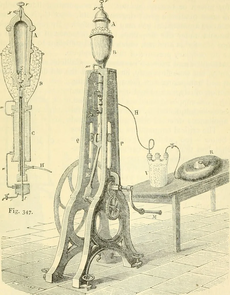 An illustration from Elementary treatise on physics experimental and applied for the use of colleges and schools, 1890, leaf 369