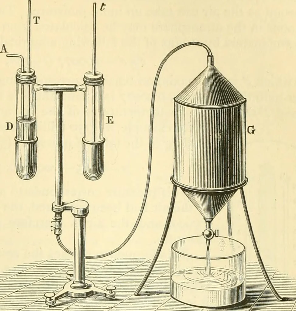 An illustration from Elementary treatise on physics experimental and applied for the use of colleges and schools, 1890, leaf 387