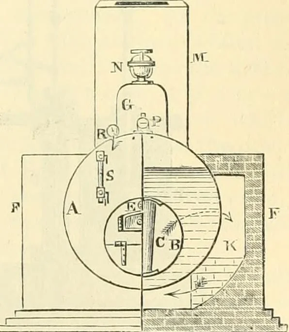 An illustration from Elementary treatise on physics experimental and applied for the use of colleges and schools, 1890, leaf 461