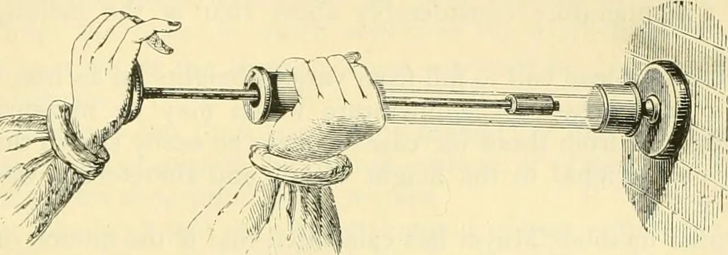 An illustration from Elementary treatise on physics experimental and applied for the use of colleges and schools, 1890, leaf 477