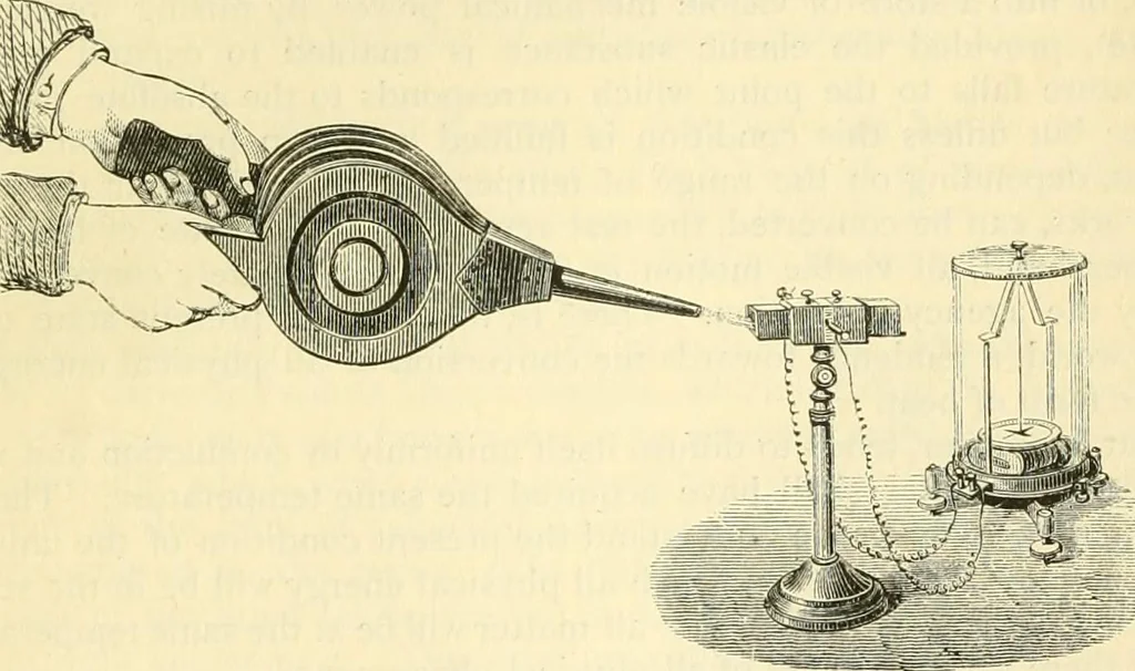 An illustration from Elementary treatise on physics experimental and applied for the use of colleges and schools, 1890, leaf 497