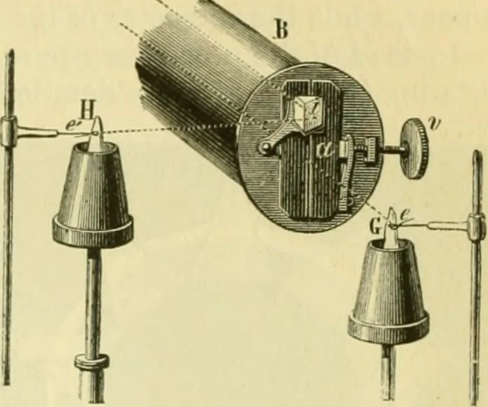 An illustration from Elementary treatise on physics experimental and applied for the use of colleges and schools, 1890, leaf 565