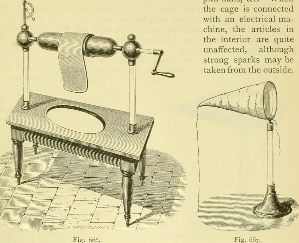 An illustration from Elementary treatise on physics experimental and applied for the use of colleges and schools, 1890, leaf 727