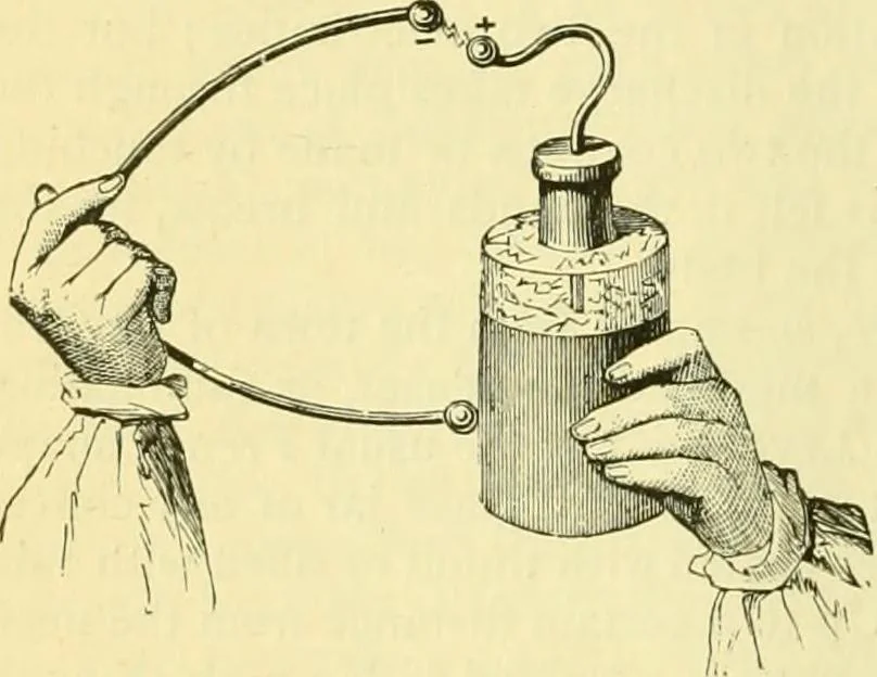 An illustration from Elementary treatise on physics experimental and applied for the use of colleges and schools, 1890, leaf 768