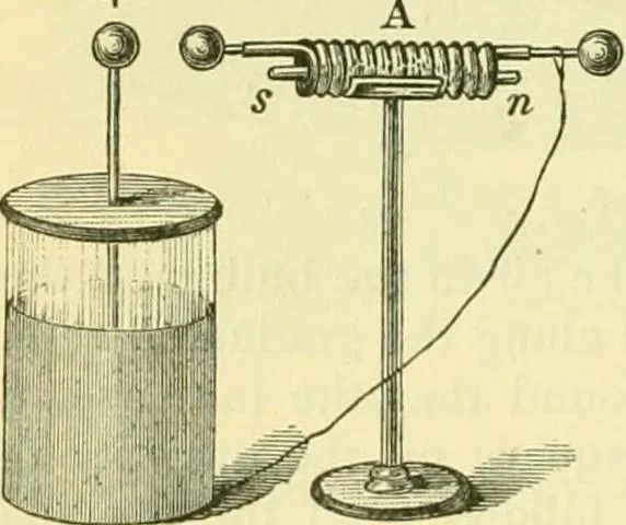 An illustration from Elementary treatise on physics experimental and applied for the use of colleges and schools, 1890, leaf 786