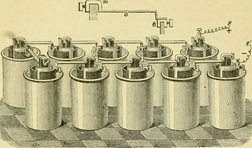 An illustration from Elementary treatise on physics experimental and applied for the use of colleges and schools, 1890, leaf 809