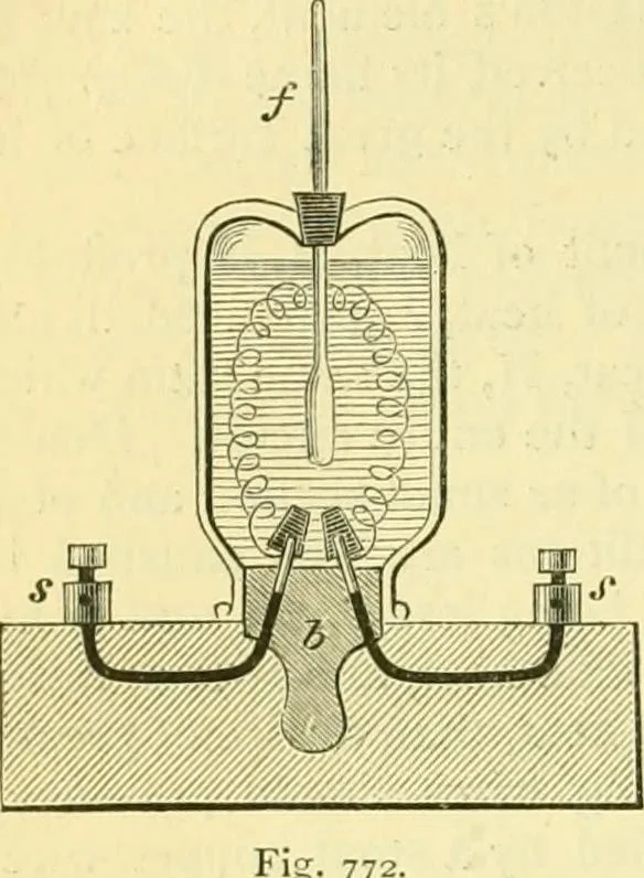 An illustration from Elementary treatise on physics experimental and applied for the use of colleges and schools, 1890, leaf 834