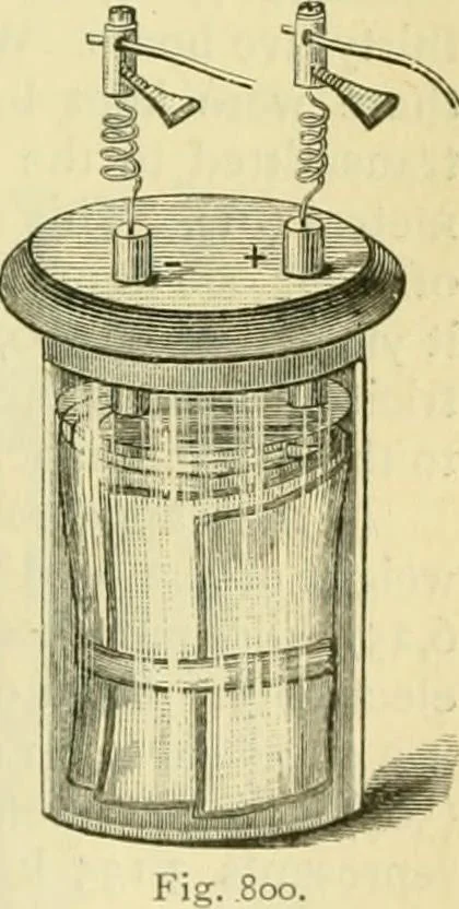 An illustration from Elementary treatise on physics experimental and applied for the use of colleges and schools, 1890, leaf 861
