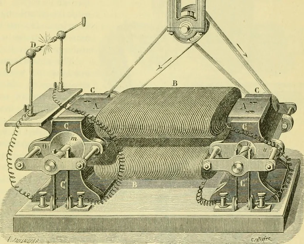An illustration from Elementary treatise on physics experimental and applied for the use of colleges and schools, 1890, leaf 935