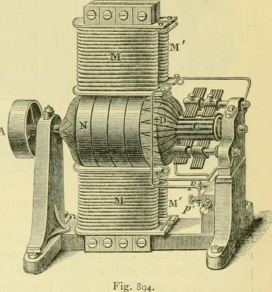 An illustration from Elementary treatise on physics experimental and applied for the use of colleges and schools, 1890, leaf 939