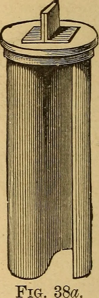 An illustration from Elementary treatise on electric batteries, 1880, leaf 175