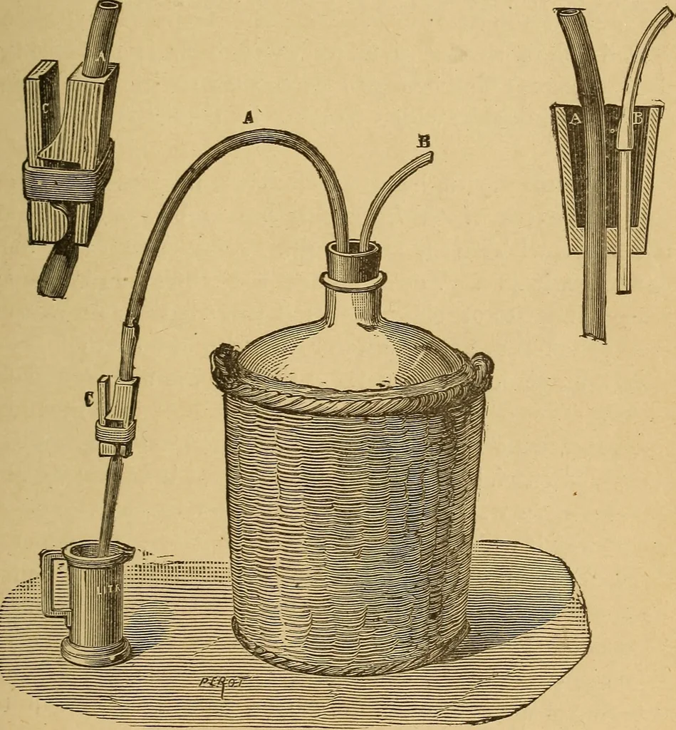 An illustration from Elementary treatise on electric batteries, 1880, leaf 186