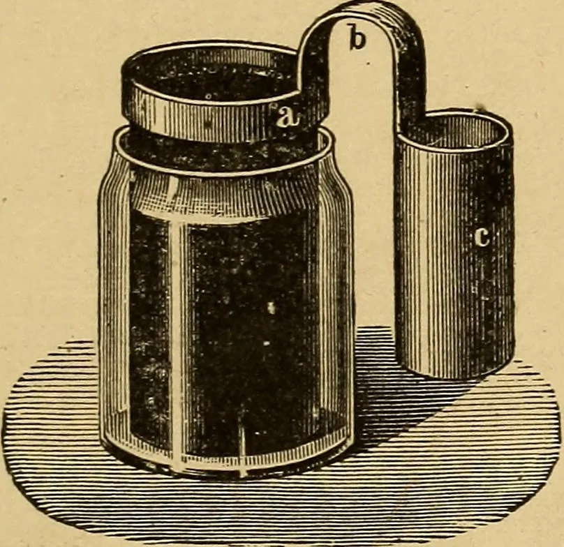 An illustration from Elementary treatise on electric batteries, 1880, leaf 192