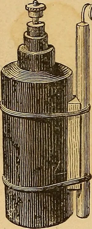 An illustration from Elementary treatise on electric batteries, 1880, leaf 209