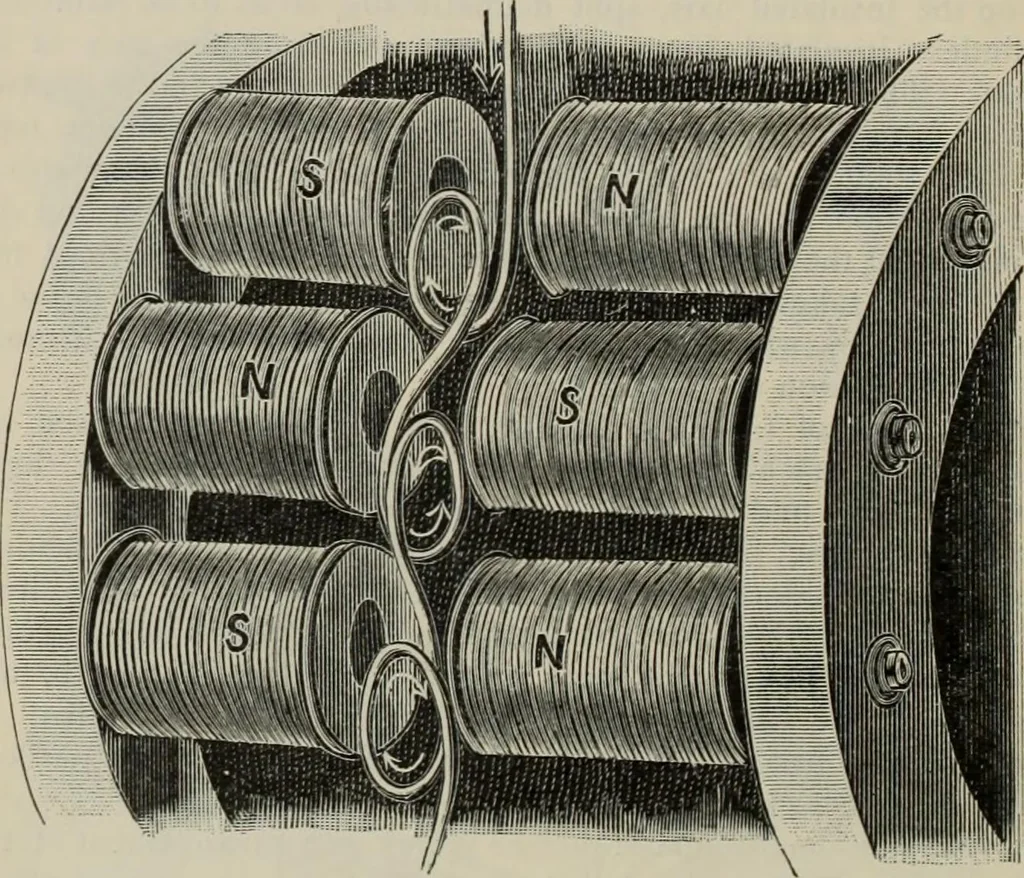 An illustration from Elementary treatise on physics, experimental and applied : for the use of colleges and schools, 1906, leaf 1056