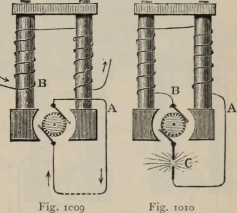 An illustration from Elementary treatise on physics, experimental and applied : for the use of colleges and schools, 1906, leaf 1061