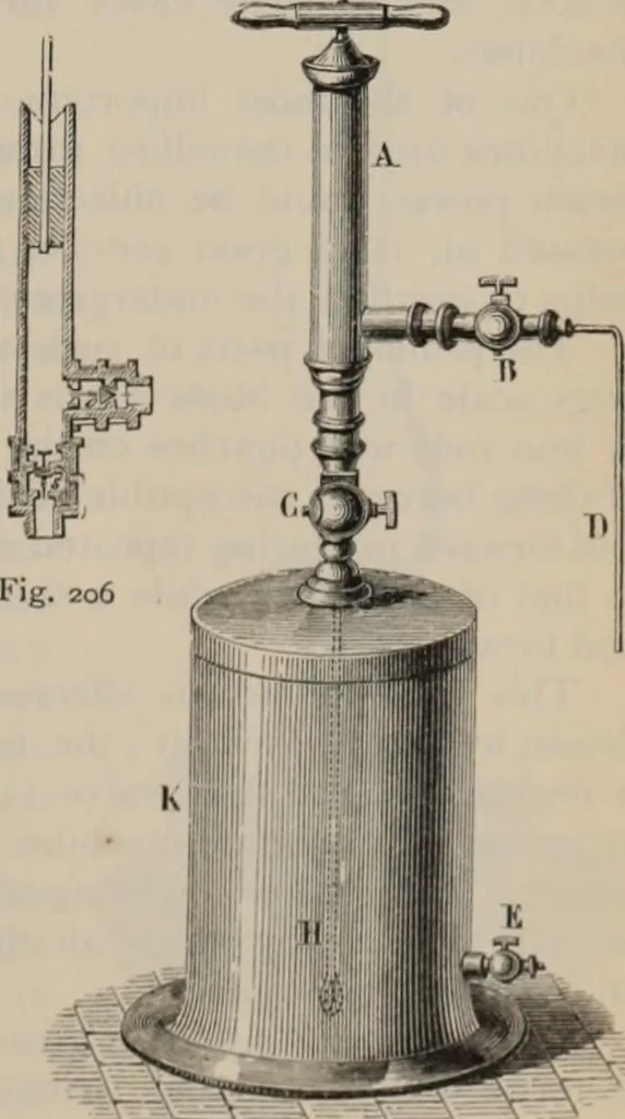 An illustration from Elementary treatise on physics, experimental and applied : for the use of colleges and schools, 1906, leaf 217