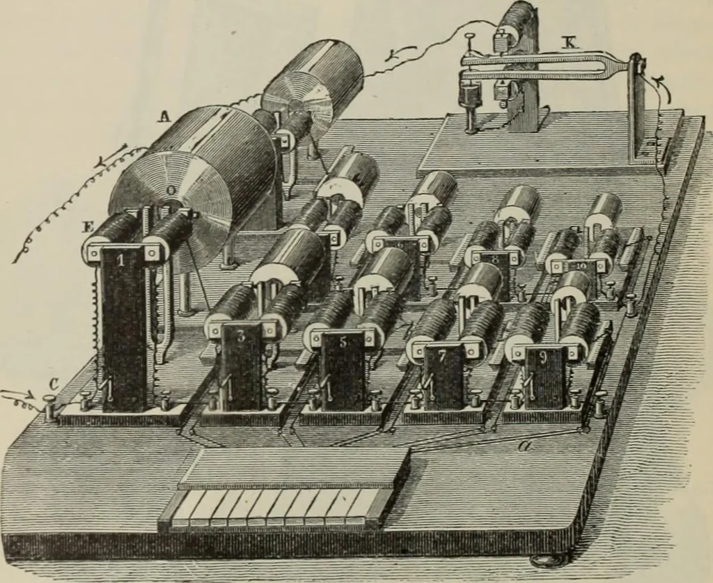 An illustration from Elementary treatise on physics, experimental and applied : for the use of colleges and schools, 1906, leaf 264