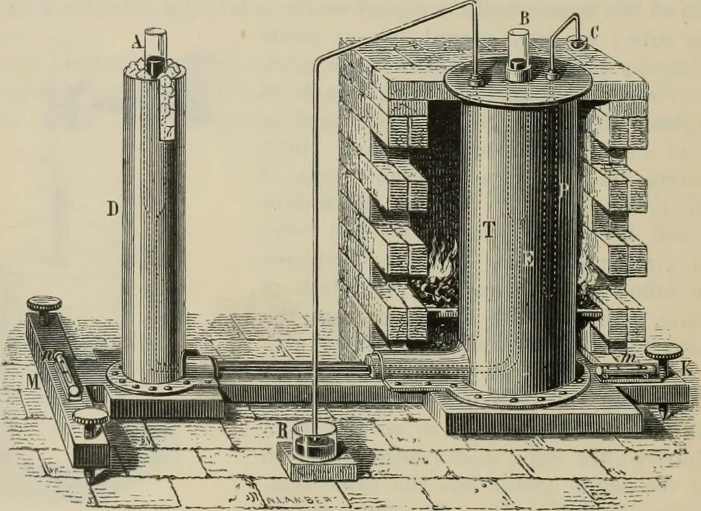 An illustration from Elementary treatise on physics, experimental and applied : for the use of colleges and schools, 1906, leaf 330