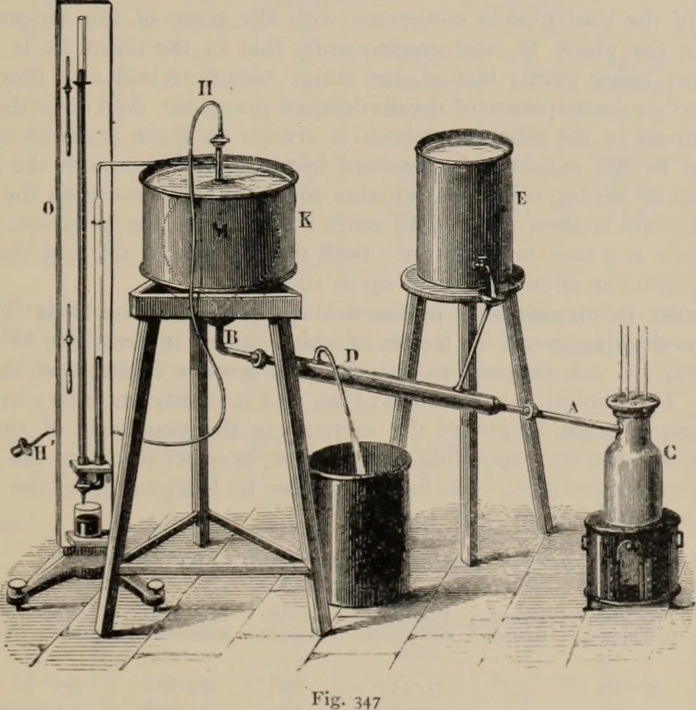 An illustration from Elementary treatise on physics, experimental and applied : for the use of colleges and schools, 1906, leaf 365