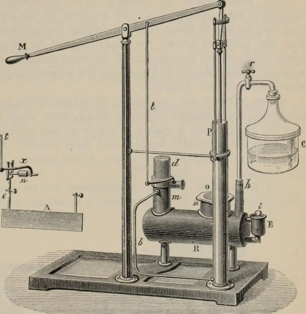 An illustration from Elementary treatise on physics, experimental and applied : for the use of colleges and schools, 1906, leaf 385