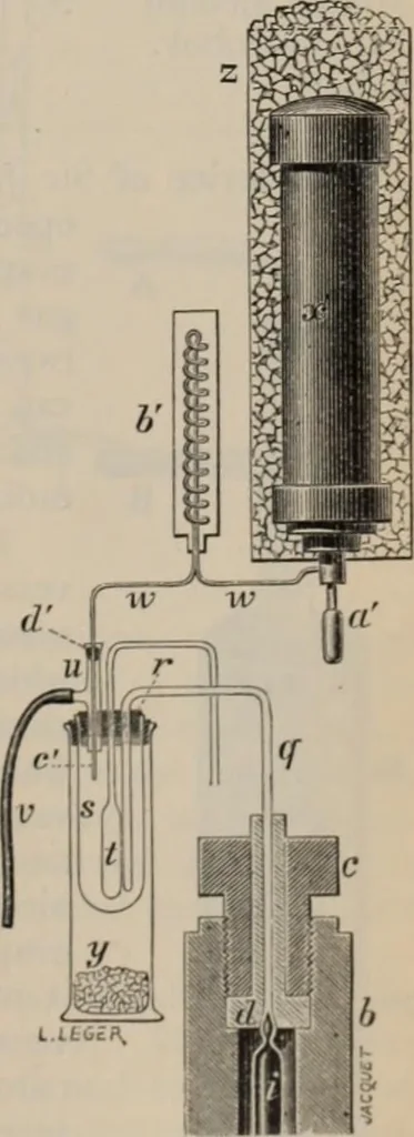 An illustration from Elementary treatise on physics, experimental and applied : for the use of colleges and schools, 1906, leaf 395