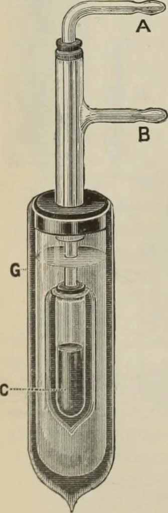 An illustration from Elementary treatise on physics, experimental and applied : for the use of colleges and schools, 1906, leaf 396