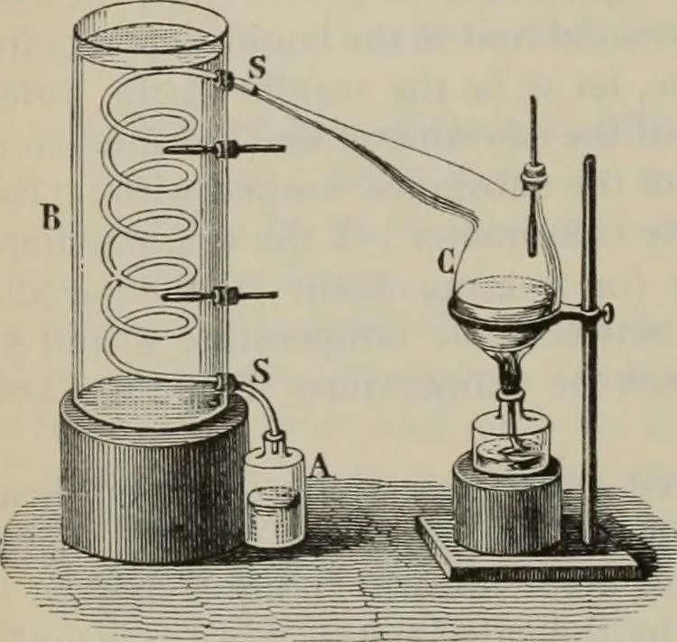 An illustration from Elementary treatise on physics, experimental and applied : for the use of colleges and schools, 1906, leaf 482
