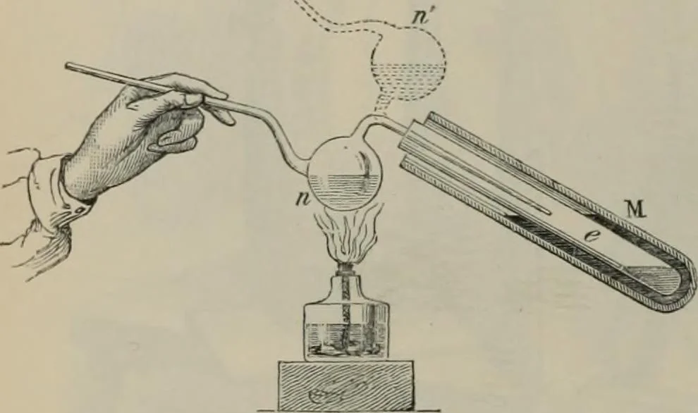 An illustration from Elementary treatise on physics, experimental and applied : for the use of colleges and schools, 1906, leaf 486